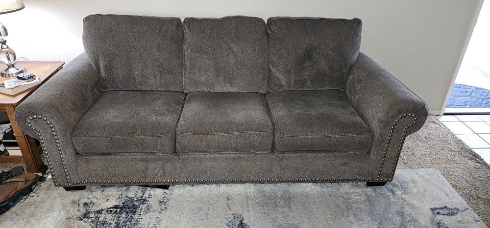Grey 3 Person Couch