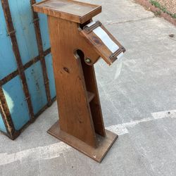 Antique Phone Stand