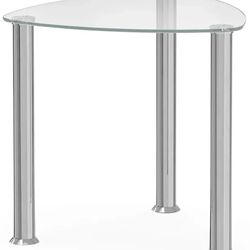 Glass End Tables. 
