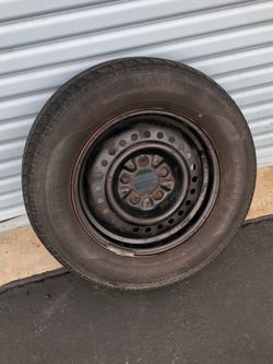 Wheel and tire for 1984 - 95 Dodge Plymouth Mini Van