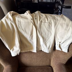 Nice Woman’s XL L’Academie Off White Jacket
