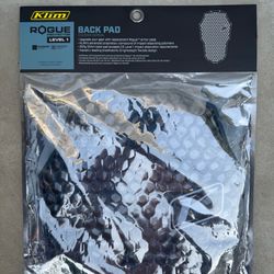 Brand New*👉🏻Klim Rogue Protector Level 1 Back Pad Standard Impact Blue (Silver Lake)