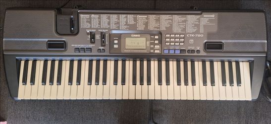 Casio CTK-720 61-Key Portable Electronic Keyboard Piano 🎹