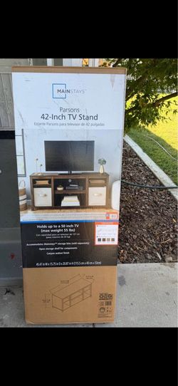New tv stand in box