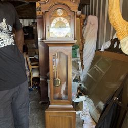 Antique Grandfather Clock