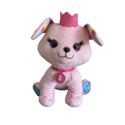 Just Play Barbie Puppy Princess Stuffed Animal Plush 7 Inch Pink Mattel 2021
