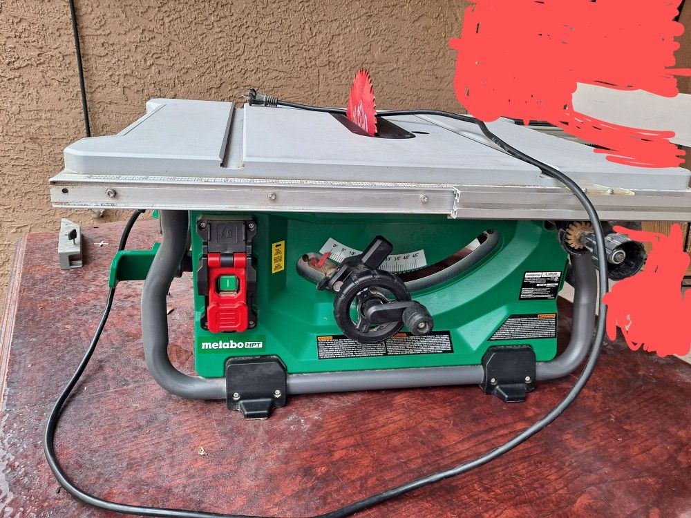 Metabo HPT 36V MultiVolt Brushless 10-in. Table Saw