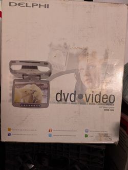 Delphi 10.2 Inch Overhead Monitor Dvd With Wireless Headphones