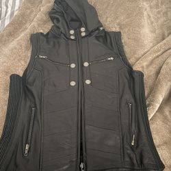 Harley Davidson Women Sleeveless Jacket