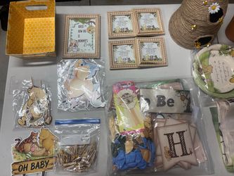 Winnie the Pooh Baby Shower Party Decoration Set