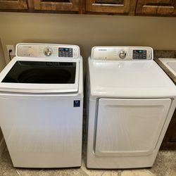 Samsung washer and electric dryer