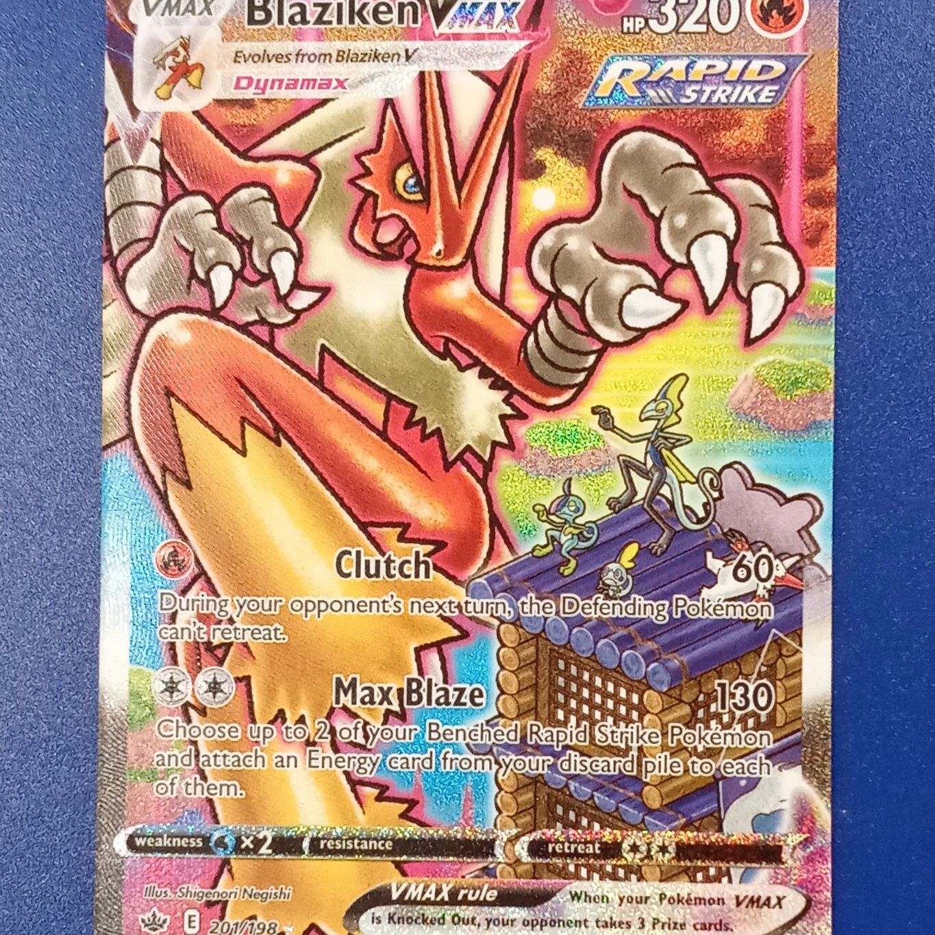 Pokmon TCG Blaziken Vmax Card ((No Trades)) for Sale in Mercer Island, WA  - OfferUp