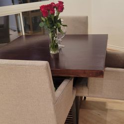 Crate And Barrel Dining Room Table And Chairs