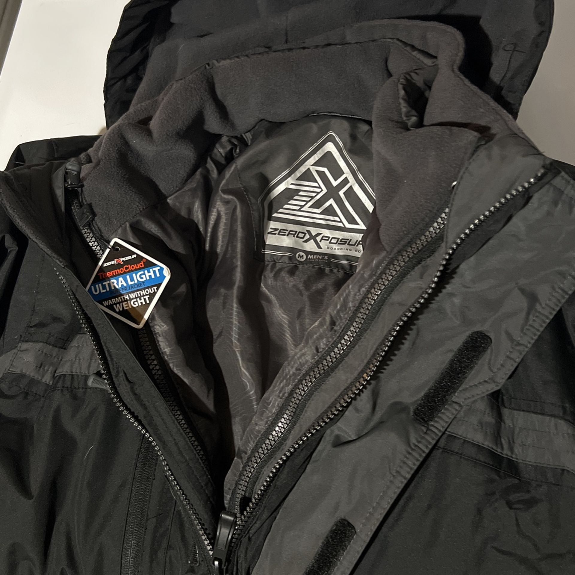 Men's Snow Coat 2 In 1 NWT Med