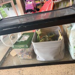 50 Gallon Fish Tank With Hamster Supplies