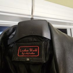 Mens Biker Leather Jacket 