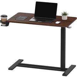 Brand new adjustable overbed bedside table / desk for home office 