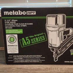 New Metabo HPT Strip Nailer, $250 FIRM