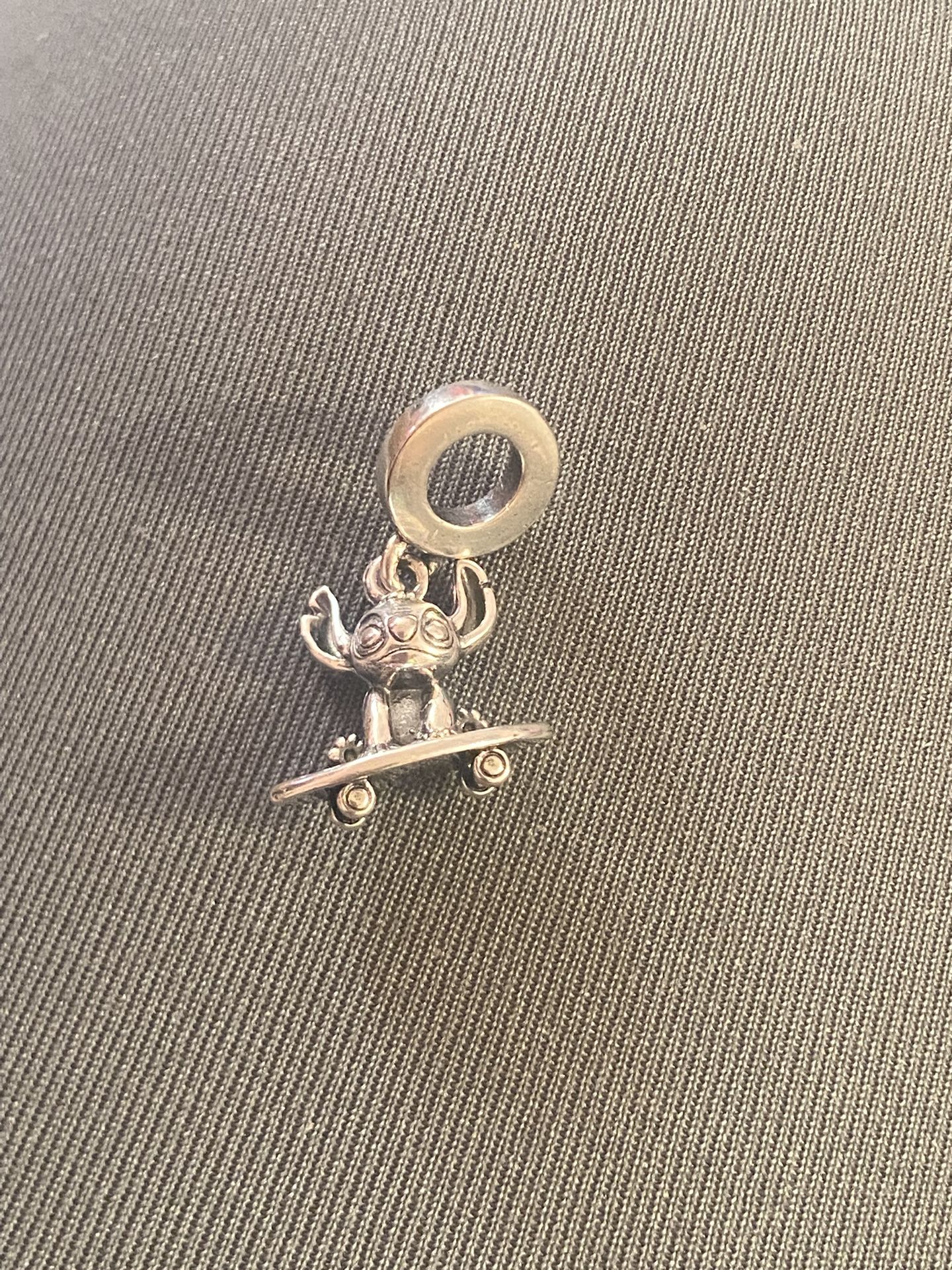 Sterling Silver Stitch Dangle Charm