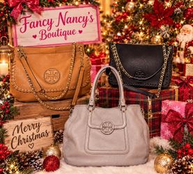 Tory Burch Leather Handbags Set of 3