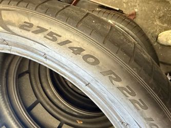 275/40/22 Pirelli Pzero (2 Tires