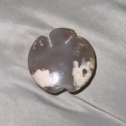 Flower Agate Apple Slice 