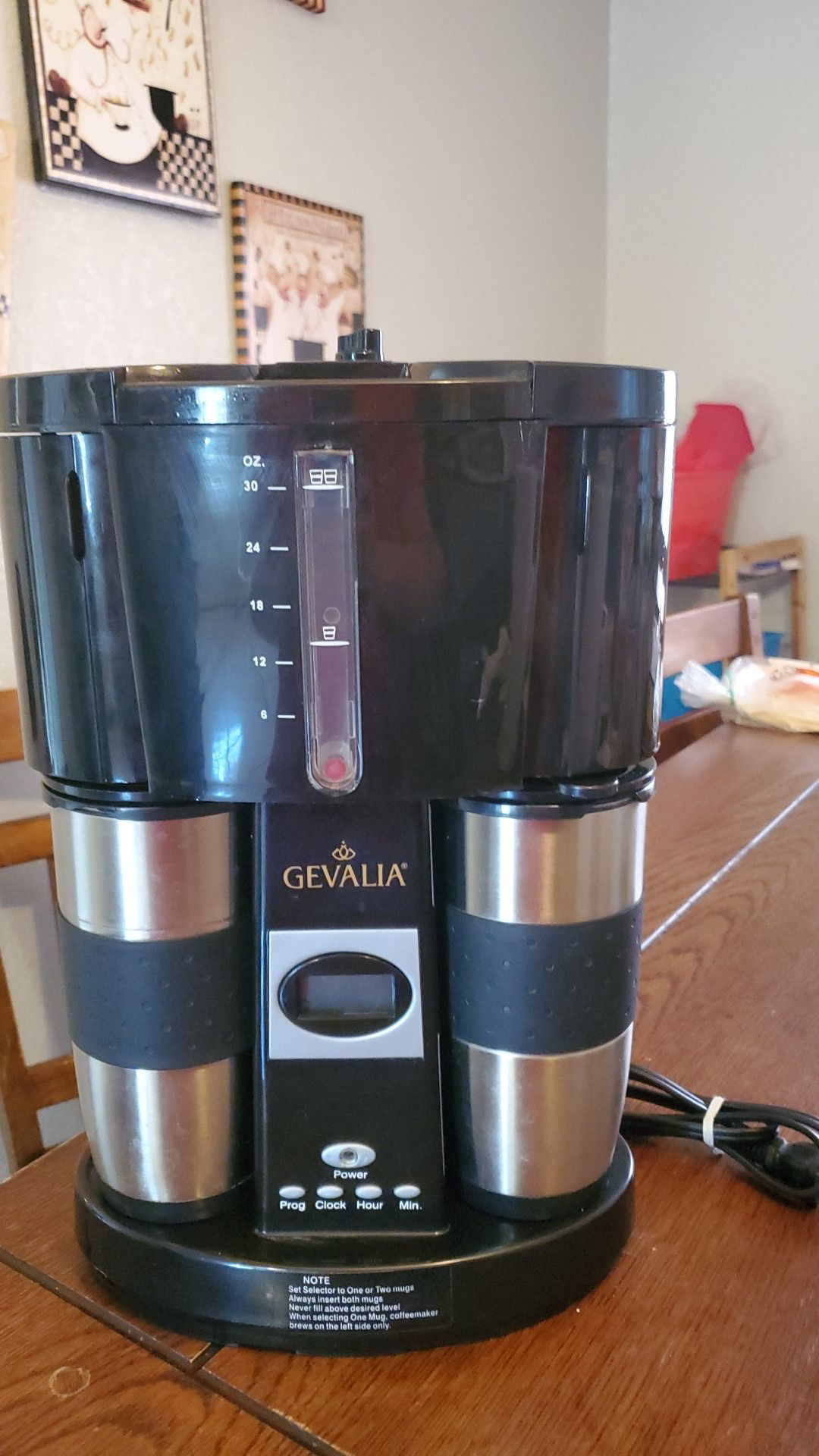 Gevalia Double coffee maker