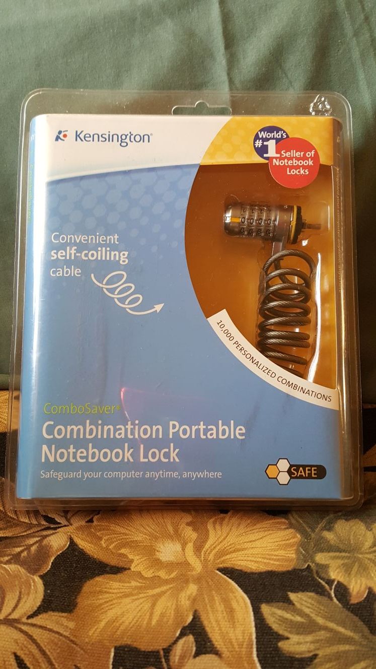 Notebook Lock portable