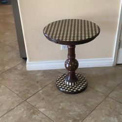 This Is A Beautiful Hand Painted Table 