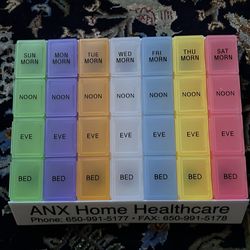 Storage for pills medications brand new