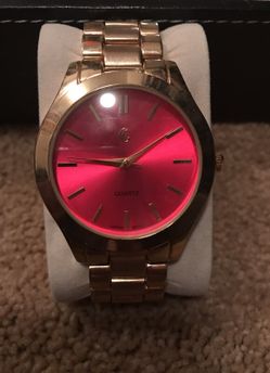 Charming Charlie gold watch