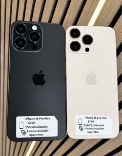 iPhone 16 pro max 256gb Unlocked