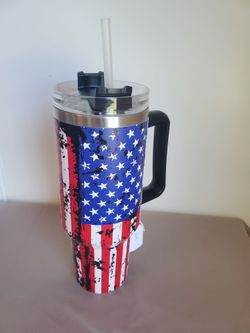 Flag Stainless Steel Tumbler