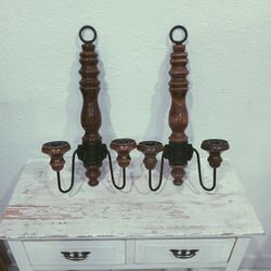 wall candle holders
