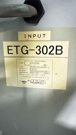 Step down Transformer 240/200v
