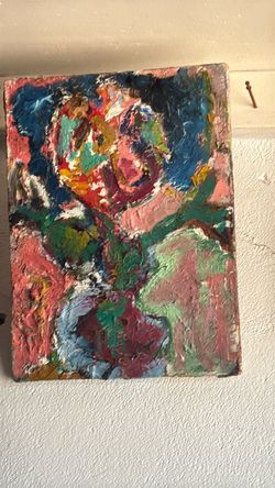 Original Abstract Oil Painting on Canvas
