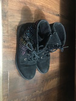 Black boot size 6 pickup In Southwest Bakersfield