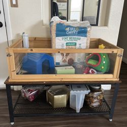 Guinea Pig Cage Runner W/table 