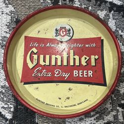Baltimore Gunther Beer Tray