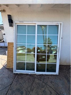 2 sliding doors