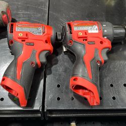 Milwaukee Impact Driver & Drill Driver 