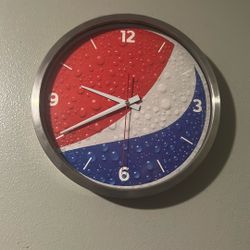 Classic Pepsi Clock 
