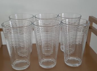 Six Drinking Glasses