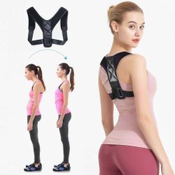 FUYERLI Posture Corrector for Men and Women with Adjustable Clavicle Brace