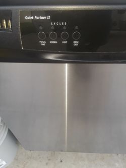 Whirlpool stainless steel dishwasher