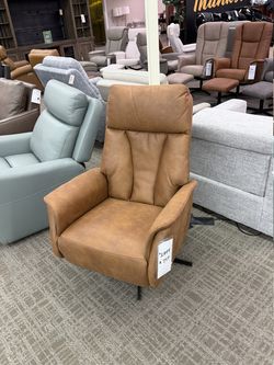 Swivel Recliner - Camel | Reclining Chair | Lounge Chair