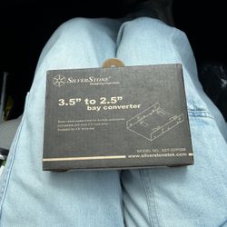 SilverStone SDPO8B 2 x 2.5" to 3.5" Bay Converter Black