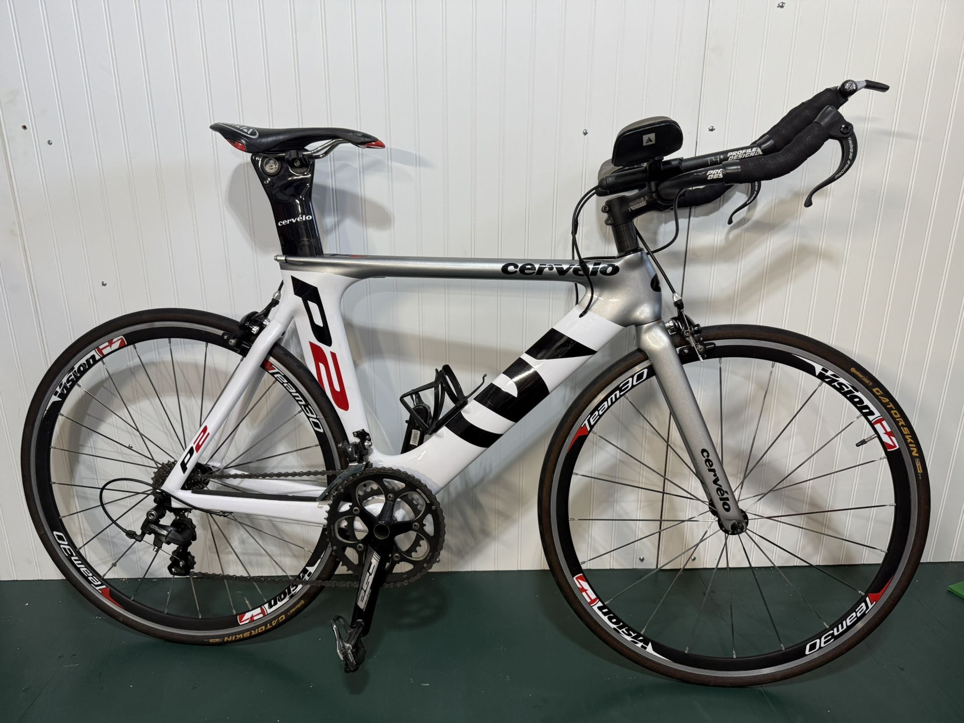 Cervelo P2 Carbon TT Tri bike 51cm