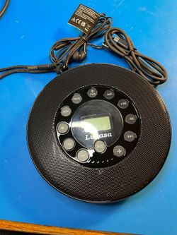 Lukasa Portable Bluetooth & CD Player,  Portable, Compact Music