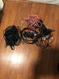 Free cables and cords